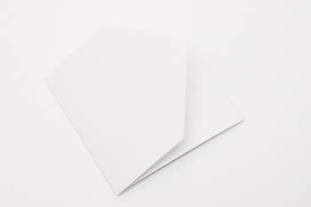 Baza kartki KOPERTÓWKA  biała GoatBox 13,5cm