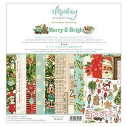 Mintay - Merry and Bright - duży bloczek +bonus