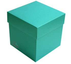 Pudełko Exploding Box turkusowy perłowy baza GoatBox