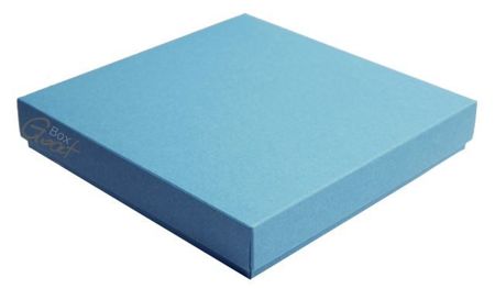 Pudełko na kartkę niebieskie niskie GoatBox
