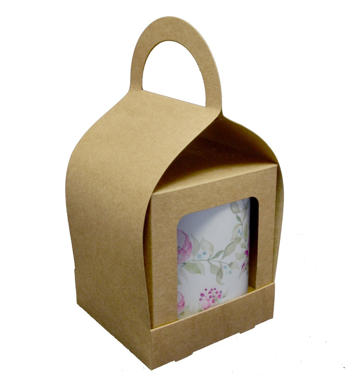 Pudełko na bombkę 10cm lub kubek eko kraft GoatBox