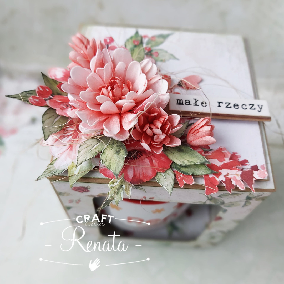 Pudełko na bombkę 10cm lub kubek eko kraft GoatBox