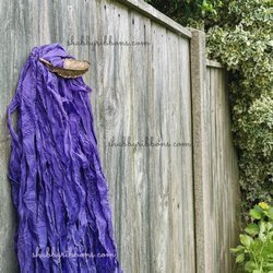 Tasiemka wstążka fioletowa 014