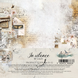 In silence - zestaw papierów 15x15cm