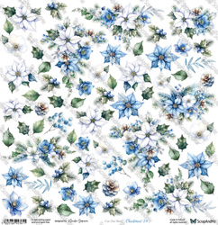 Arkusz do wycinania Winter Sparkle Christmas 24