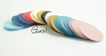 Kółeczka 5,5cm jednokolorowe -zestaw 20 szt GoatBox