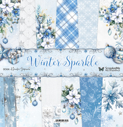 Winter Sparkle - zestaw papierów 30x30cm
