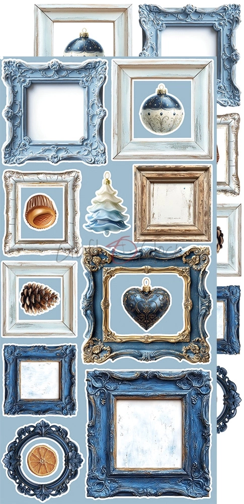 Jolly Season - zestaw dodatków Winter 15x30cm