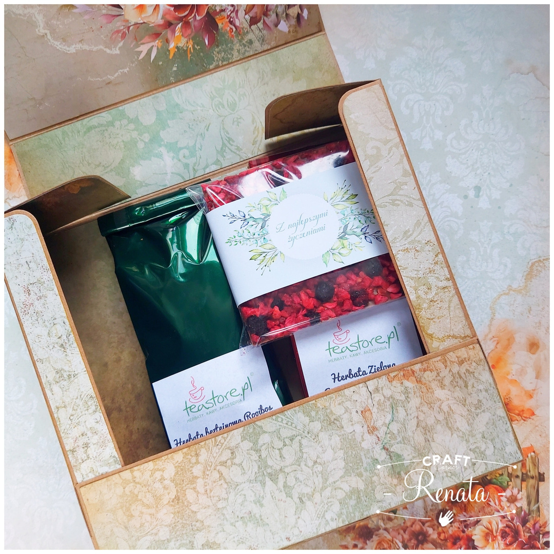 Pudełko na Ptasie Mleczko kraft  GoatBox