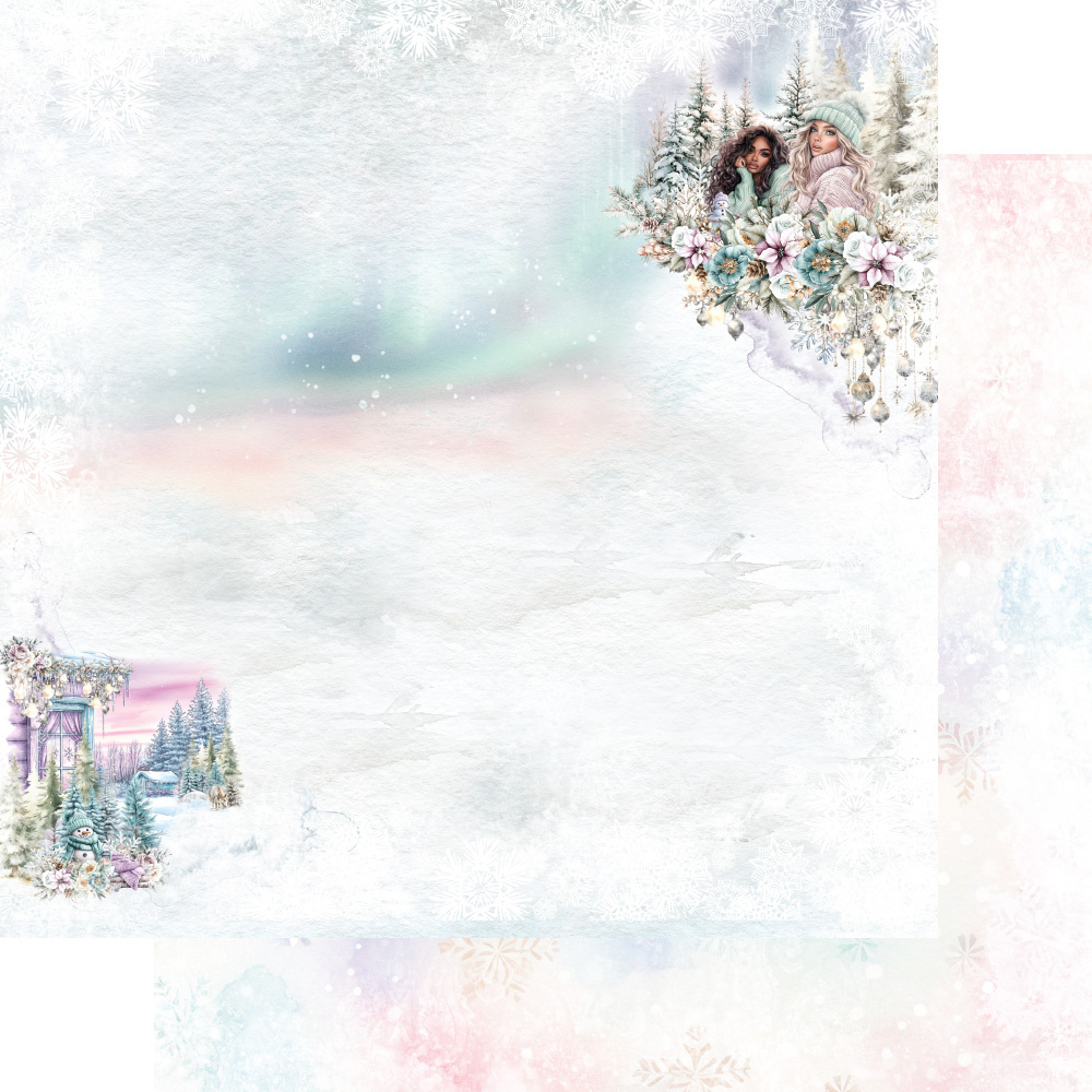 Magic of the Northern Lights - bloczek 30x30cm