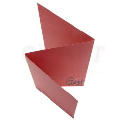 Baza kartki A6 parawan czerwona matowa GoatBox