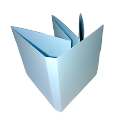 Baza albumowa 13x14cm harmonijka błękitna GoatBox