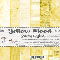 yellow mood mały bloczek żółty  nastrój