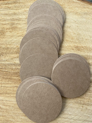 kółeczka  - 5cm - kraft -zestaw 50szt GoatBox