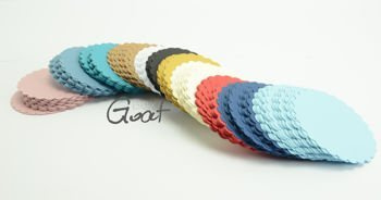 #1 małe serwetki 5,5cm jednokolorowe zestaw 20 szt GoatBox