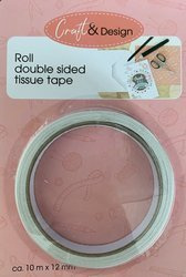 Taśma dwustronna błonkowa 10m x 12mm