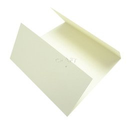 Baza kartki kwadratowa okiennica 13,5cm kremowa ecru GoatBox