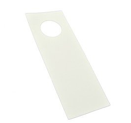 Zawieszka na butelkę klamkę ecru 7x20cm GoatBox