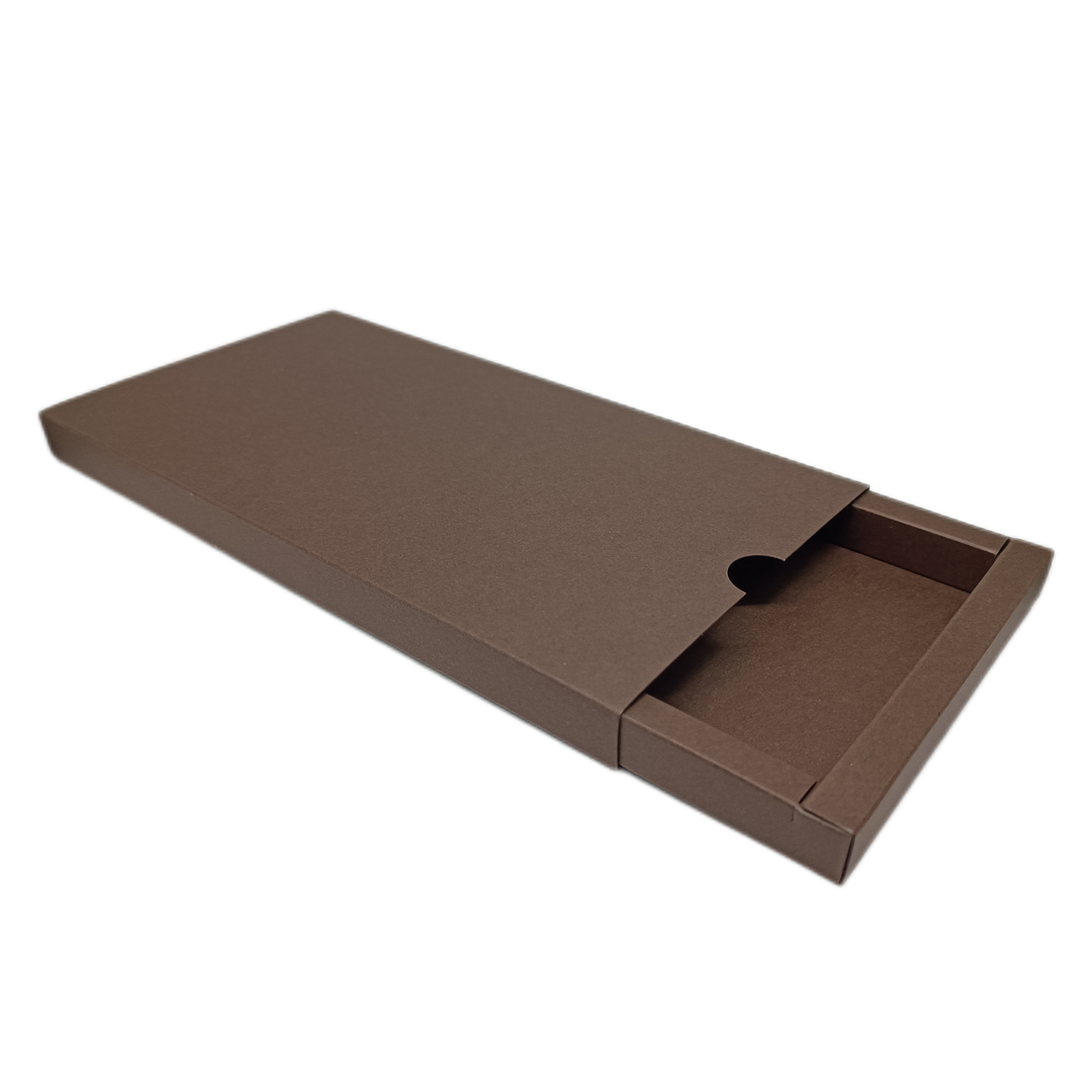 Pudełko szufladkowe na voucher mleczna czekolada GoatBox