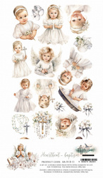 Zestaw dodatków - Bicie Serca Chrzest 15x30cm