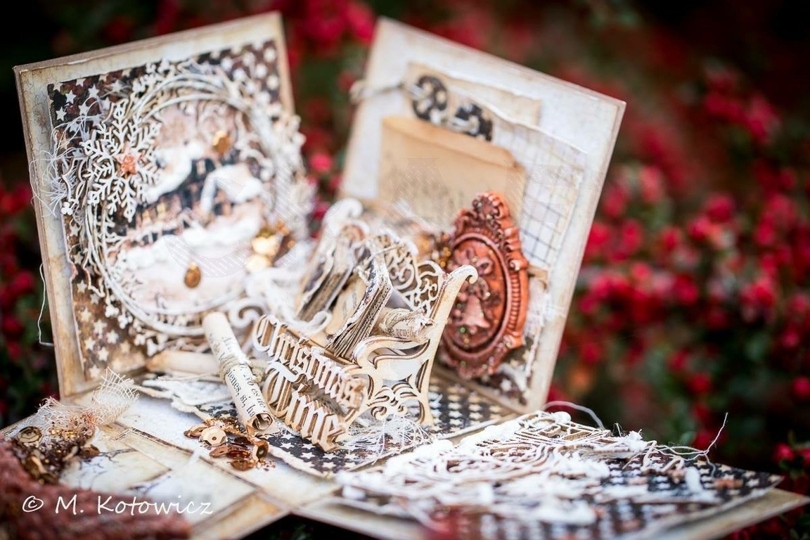 Gates of Winter - 3D - ławka 3D do pudełka eksplodującego