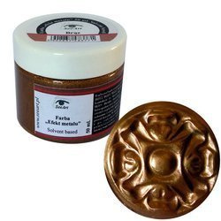 Farba Efekt metalu 50 ml. brąz
