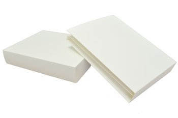 Album składak duży Trifold 20,5x15,5cm kremowe ecru z pudełkiem GoatBox