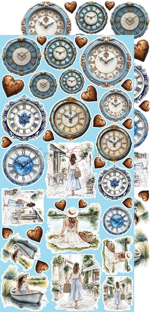 Summer Adventures - zestaw dodatków Chill 15x30cm