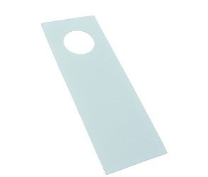 Zawieszka na butelkę klamkę błękit 7x20cm GoatBox