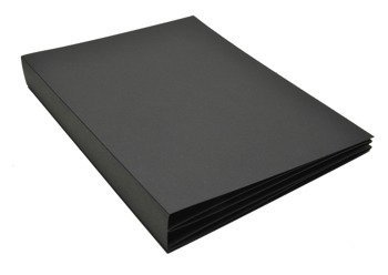 Baza albumowa 15,5x20,5cm harmonijka czarna GoatBox