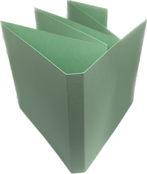 Baza albumowa 14x14cm harmonijka seledynowa GoatBox