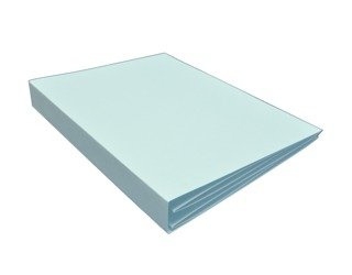 Baza albumowa 15,5x20,5cm harmonijka błękitna GoatBox