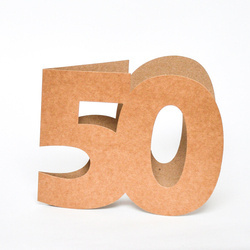 Baza kartki liczba 50  KRAFT GoatBox