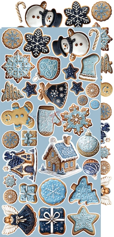 Jolly Season - zestaw dodatków Mix 15x30cm
