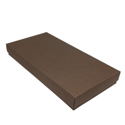 Pudełko na kartkę DL mleczna czekolada niskie GoatBox