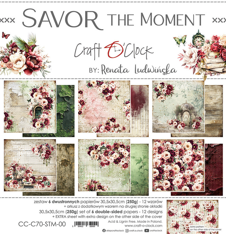 Savor the Moment - zestaw papierów 30,5x30,5