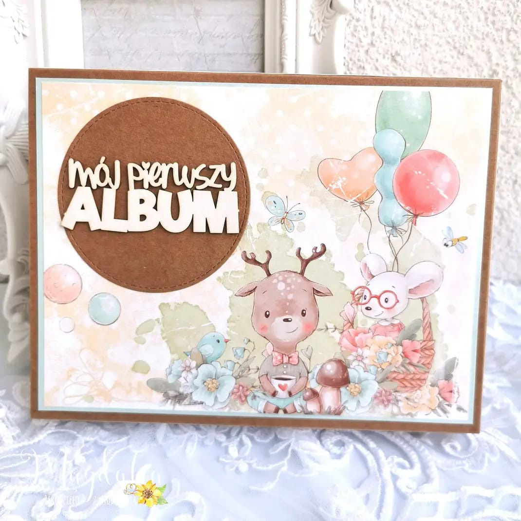 Pudełko prostokątne na album 16x21x4cm eco kraft GoatBox