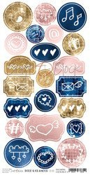 Bold & Glamour - elementy die cuts