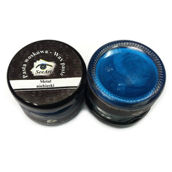 Pasta woskowa SeeArt 20 ml. metal niebieska