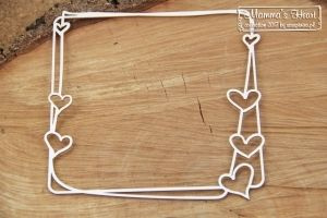 Mamma's heart - duża kwadratowa ramka