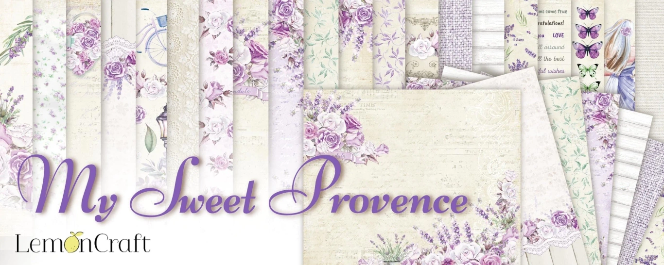 My Sweet Provence - duży bloczek kreatywny