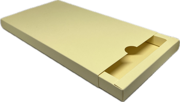 Pudełko szufladkowe na voucher kremowe GoatBox