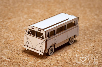 Autobus ogórek 3D - Tekturka - Toys for Boys