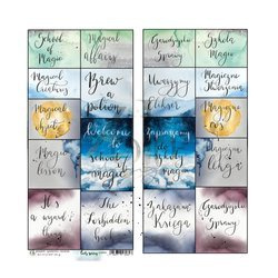 akrusz napisów "SCHOOL OF MAGIC"