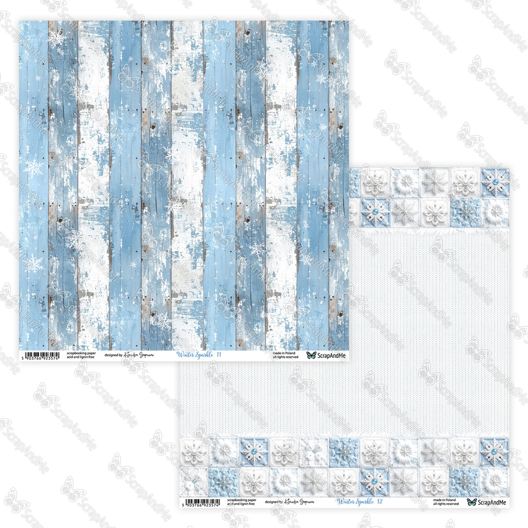 Arkusz Winter Sparkle 11/12