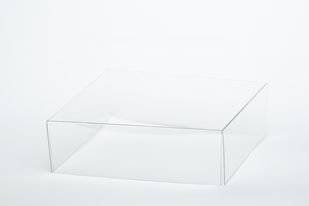 Wieczko przezroczyste do pudełka 16cm PCV 0,3mm