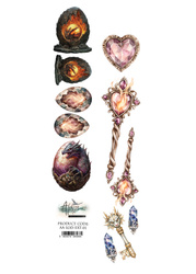 The Legends of the Dragons - paseczek  Smocze jaja 6x30cm