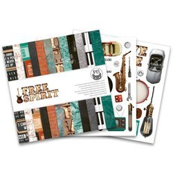 Free Spirit mały bloczek  P13 15x15