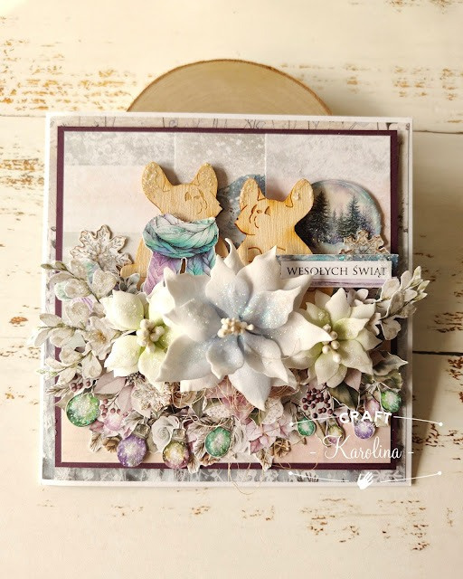 Baza kartki kwadratowa 15cm biała GoatBox