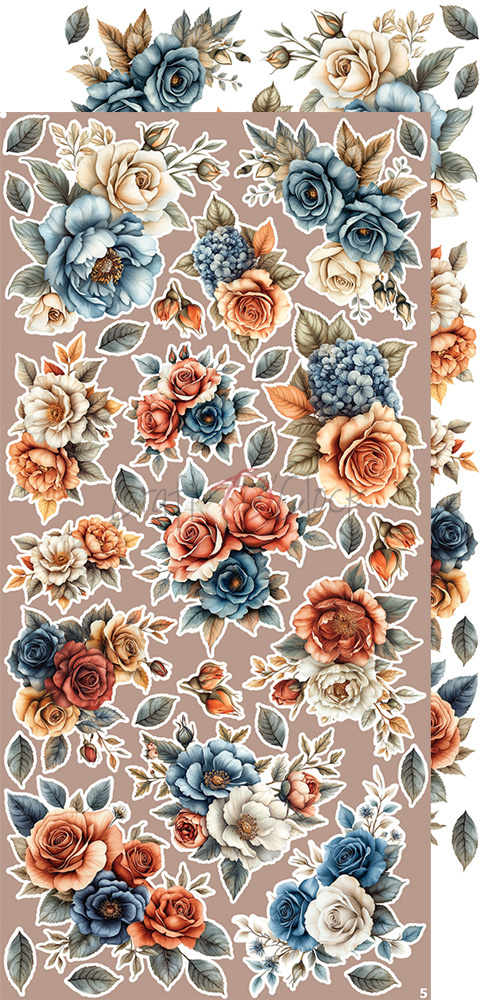 Timeless Grace - zestaw dodatków Mix 15x30cm